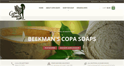 Desktop Screenshot of copasoaps.com